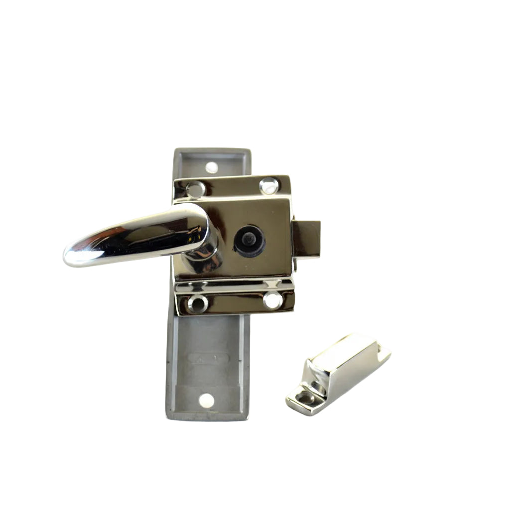 Κλειδαριά ανοξείδωτη με πόμολο inox AISI 316