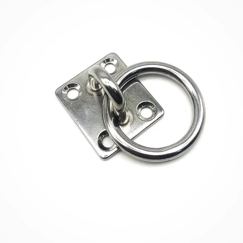 Μάπα με πλάκα και χάλκα ανοξείδωτη inox AISI 316