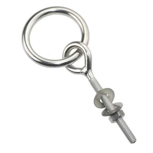 Μάπα με βίδα και χάλκα ανοξείδωτη AISI 316