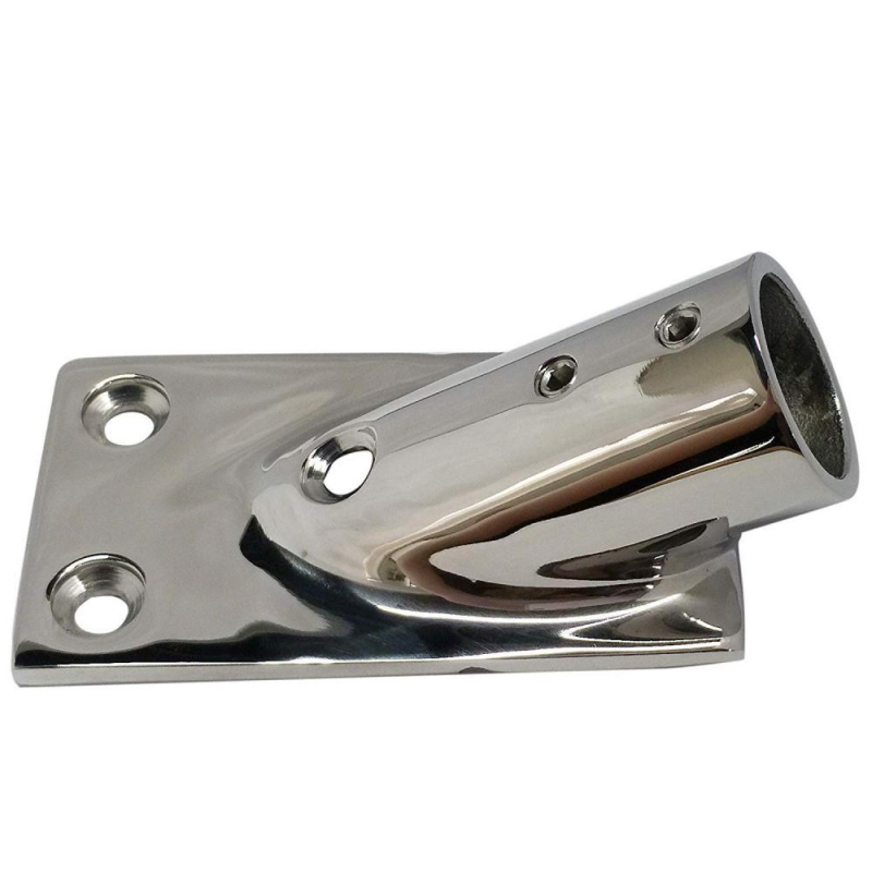 Ανοξείδωτη βάση παραλληλόγραμμη 30°