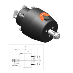 Multiflex HP-27 Υδραυλική Αντλία Τιμονιού 27cc για OH-350